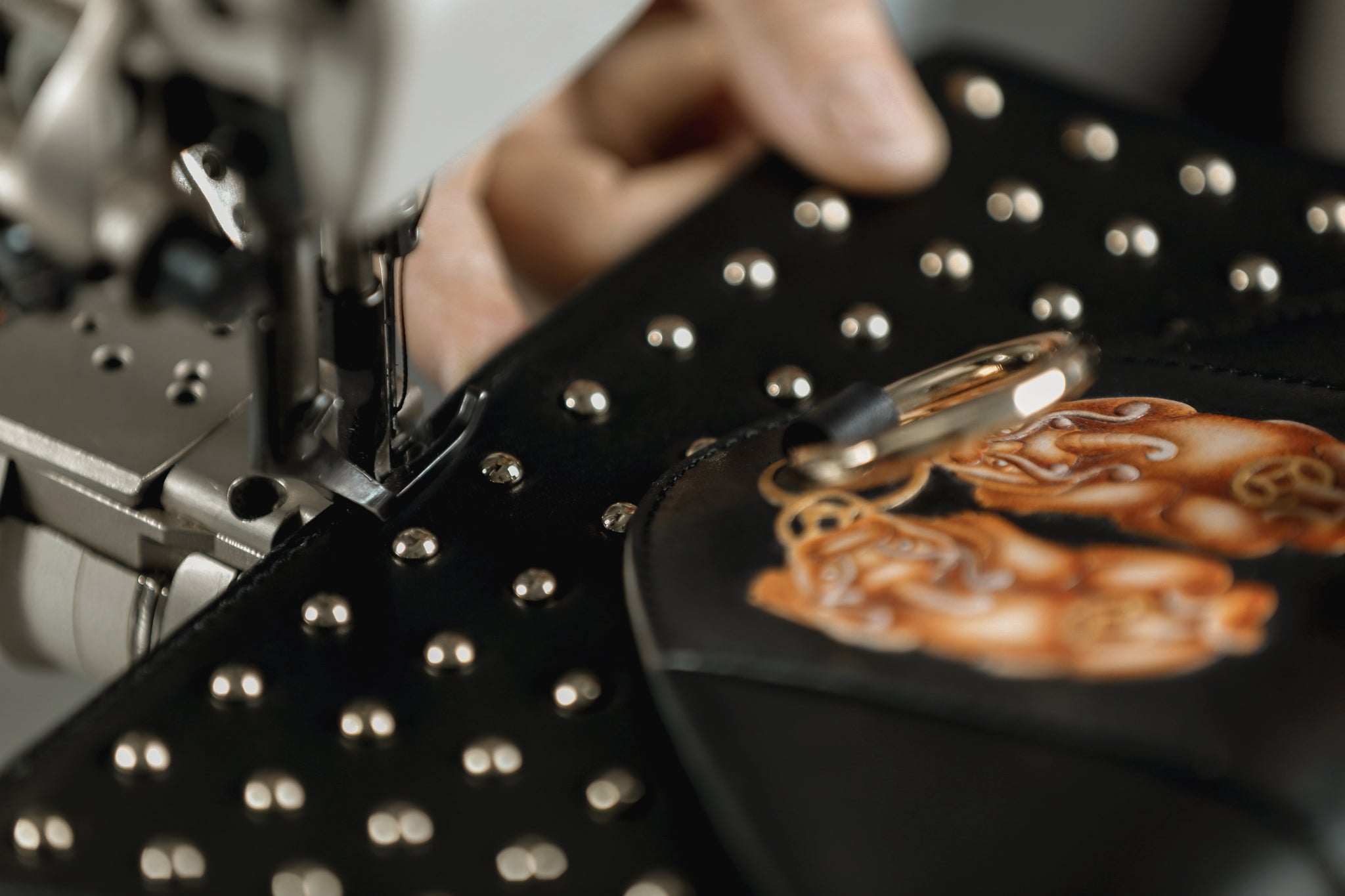 PX Black Crossbody Clutch