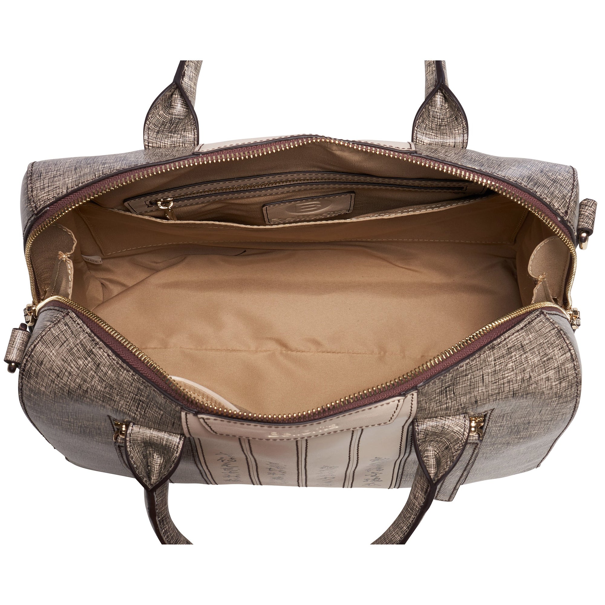 Unique  Brown Satchel - Bellorita