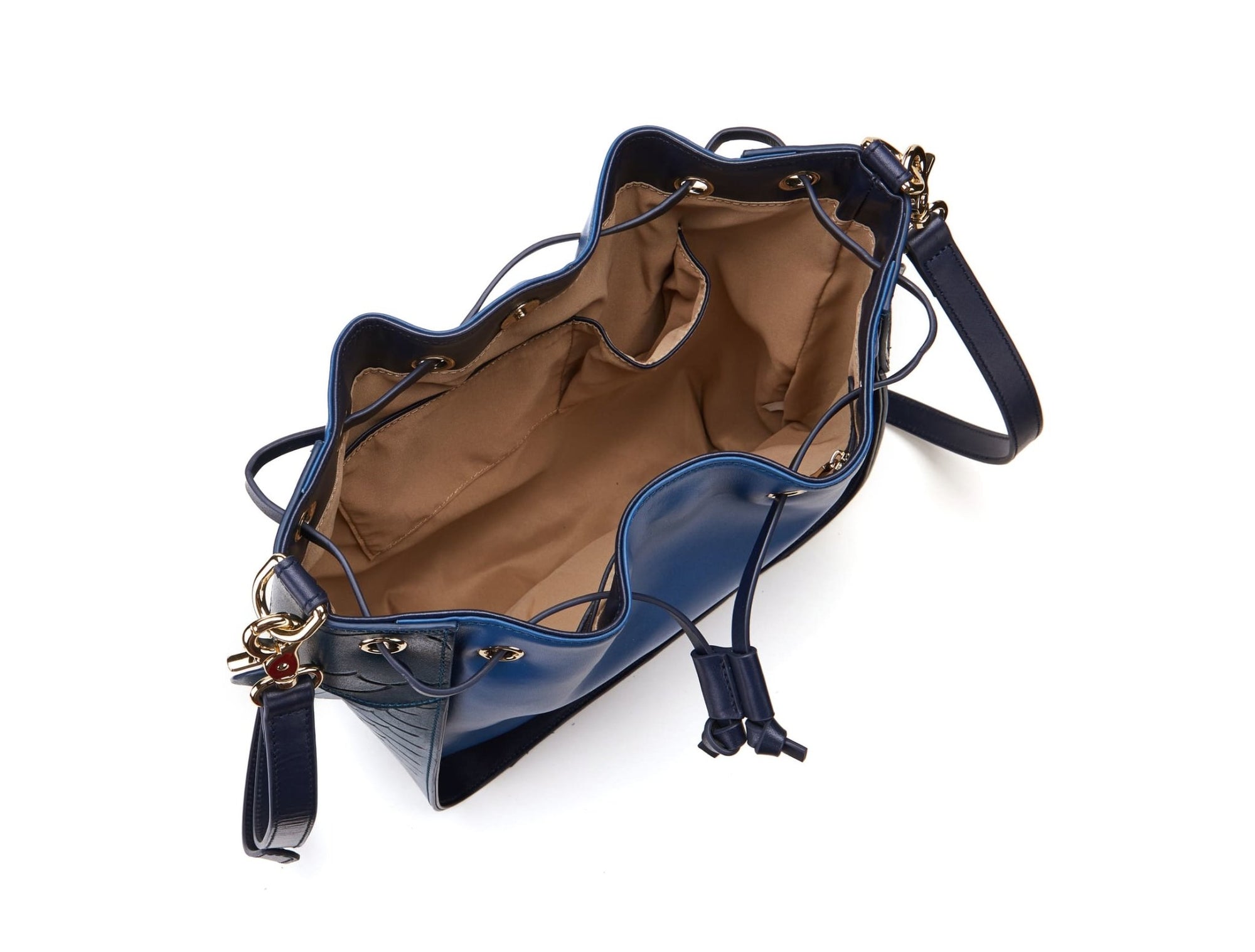 Unique Purses Carp Blue Bucket - Bellorita