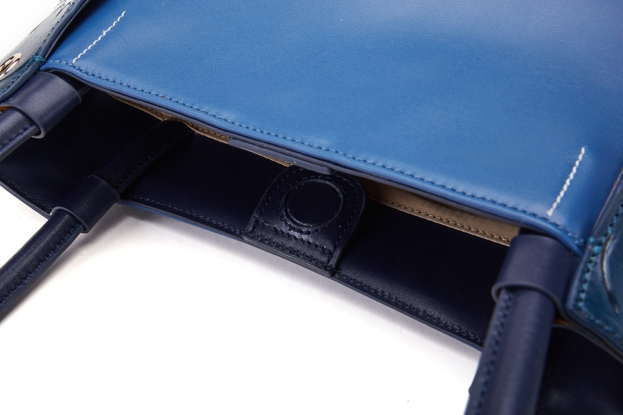 Unique Purses Carp Blue Shoulder Bag - Bellorita