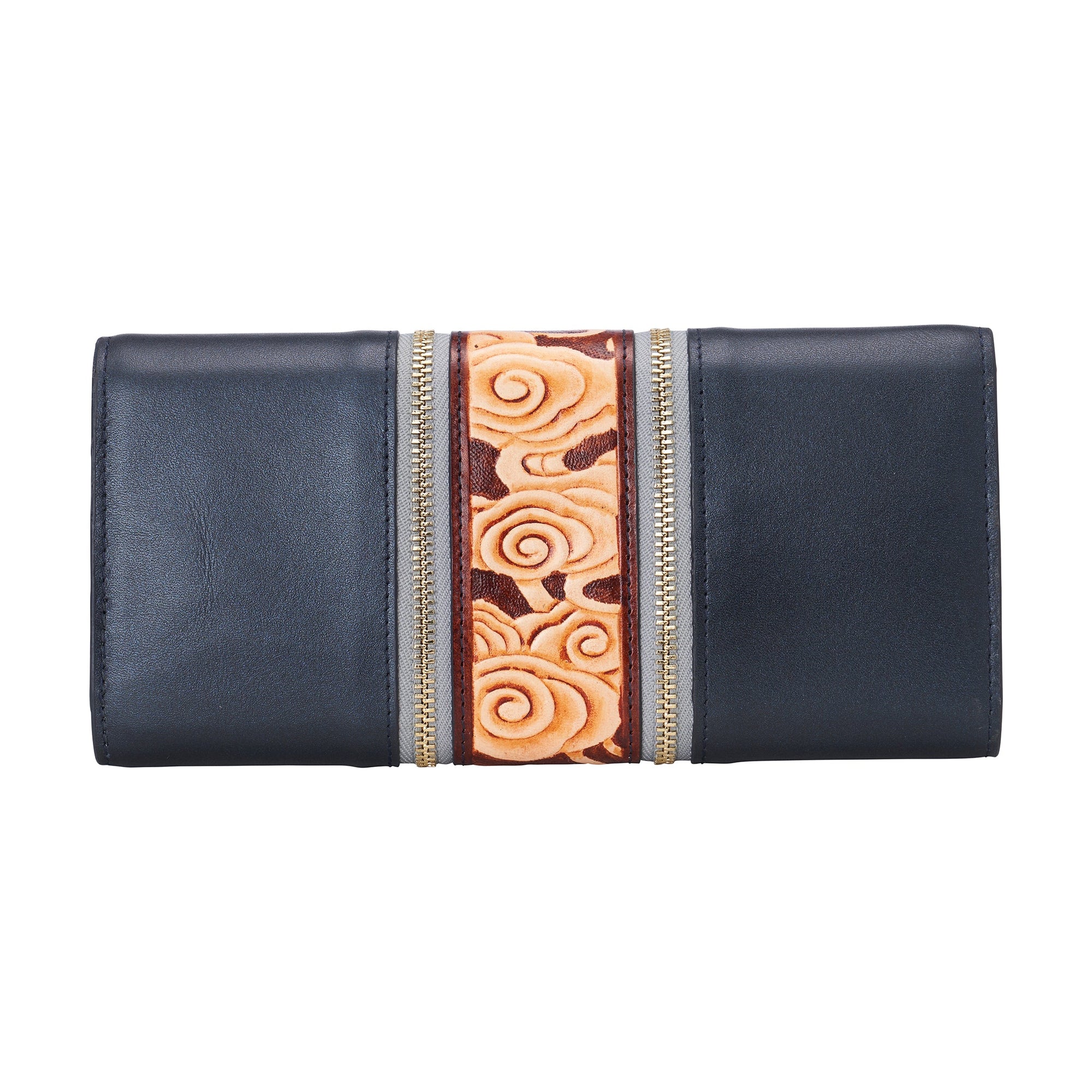Unique Purses Cloud Blue Continental Wallet - Bellorita