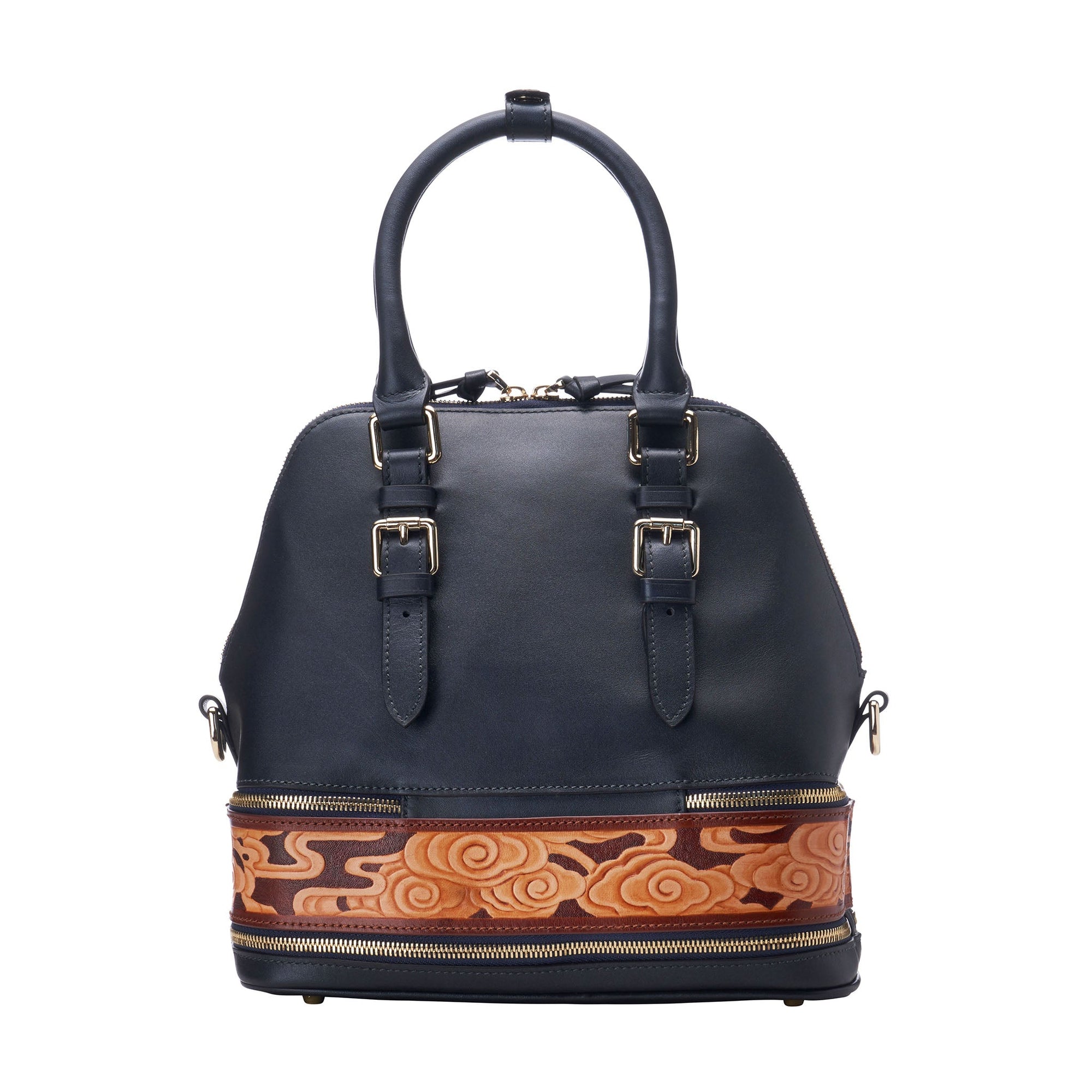 Unique Purses Cloud Blue Small Satchel - Bellorita