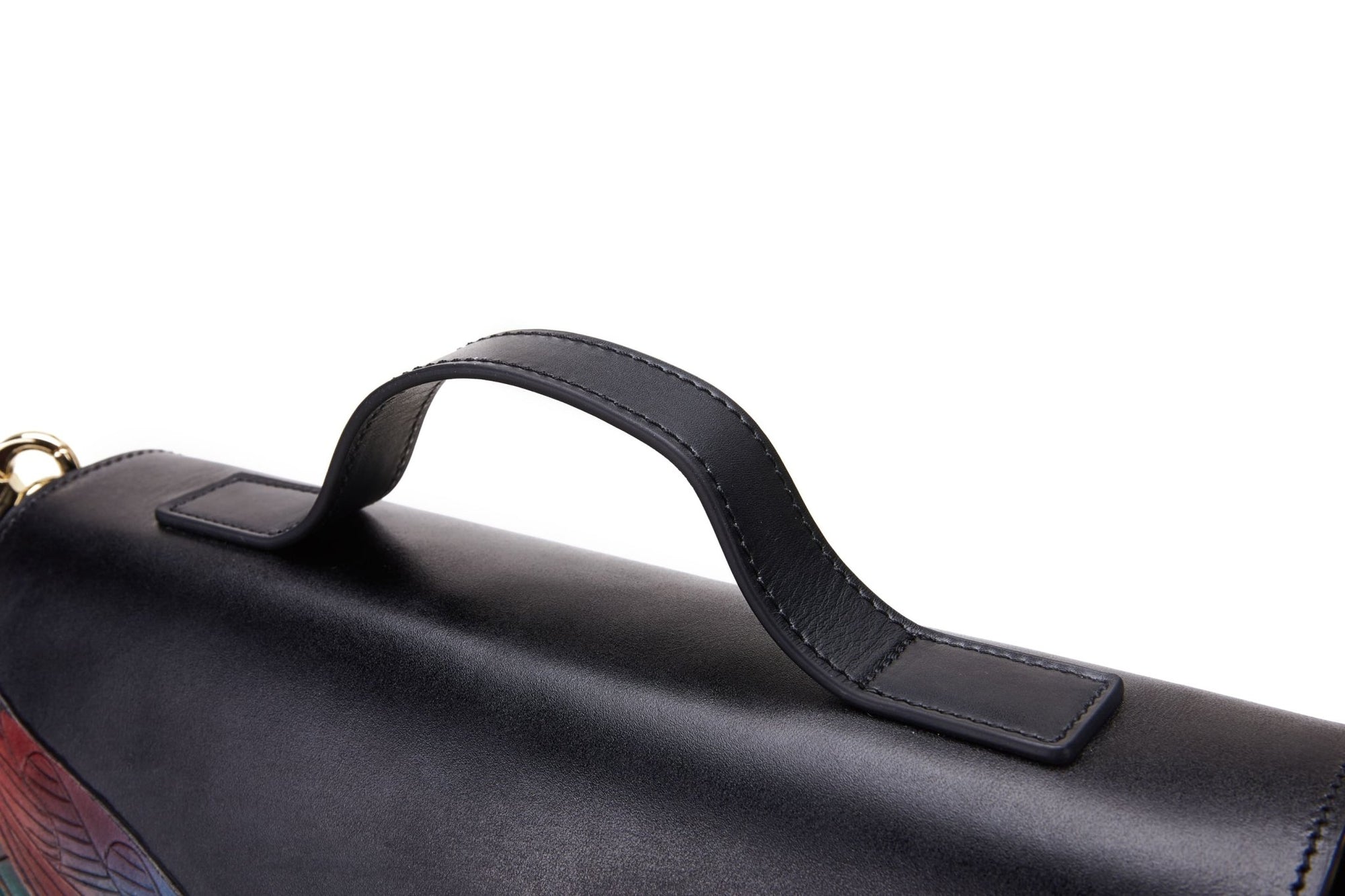 Unique Purses Dragonfly Black Satchel - Bellorita