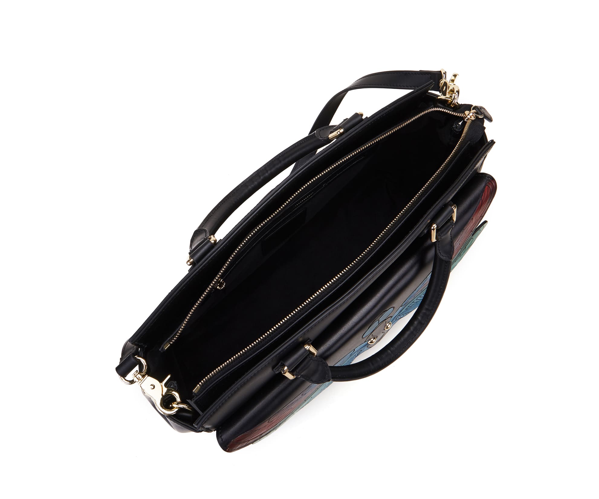 Unique Purses Dragonfly Black Shoulder Bag - Bellorita