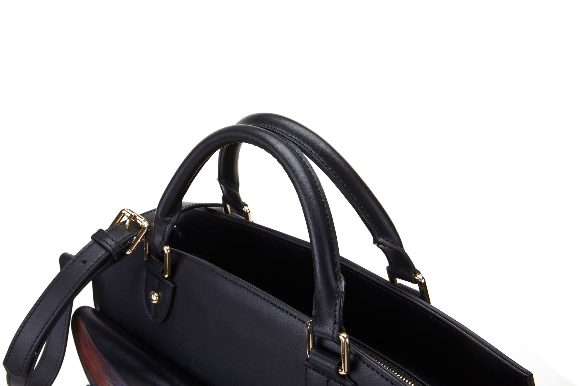 Unique Purses Dragonfly Black Shoulder Bag - Bellorita