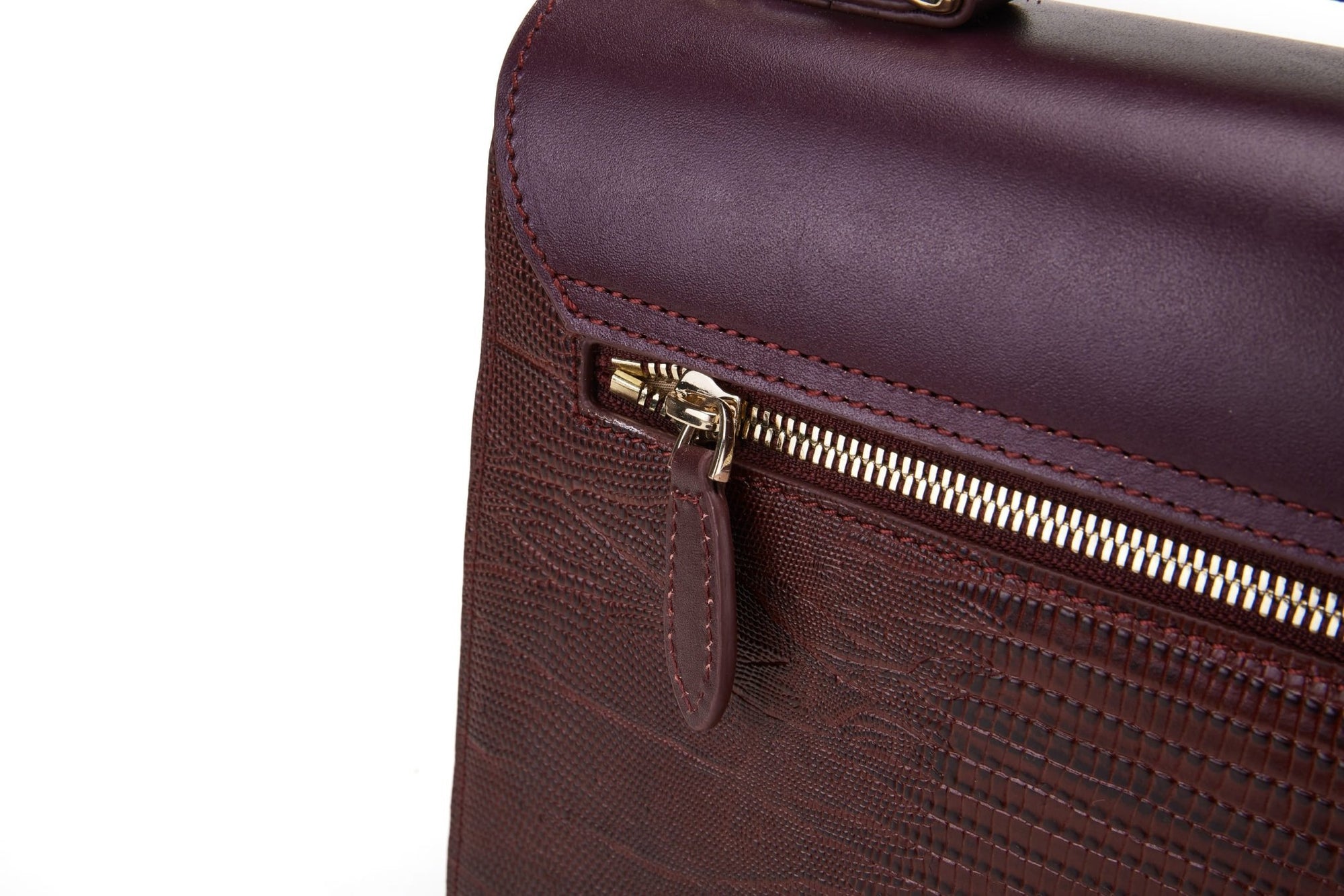 Unique Purses Dragonfly Brown Top Handle - Bellorita