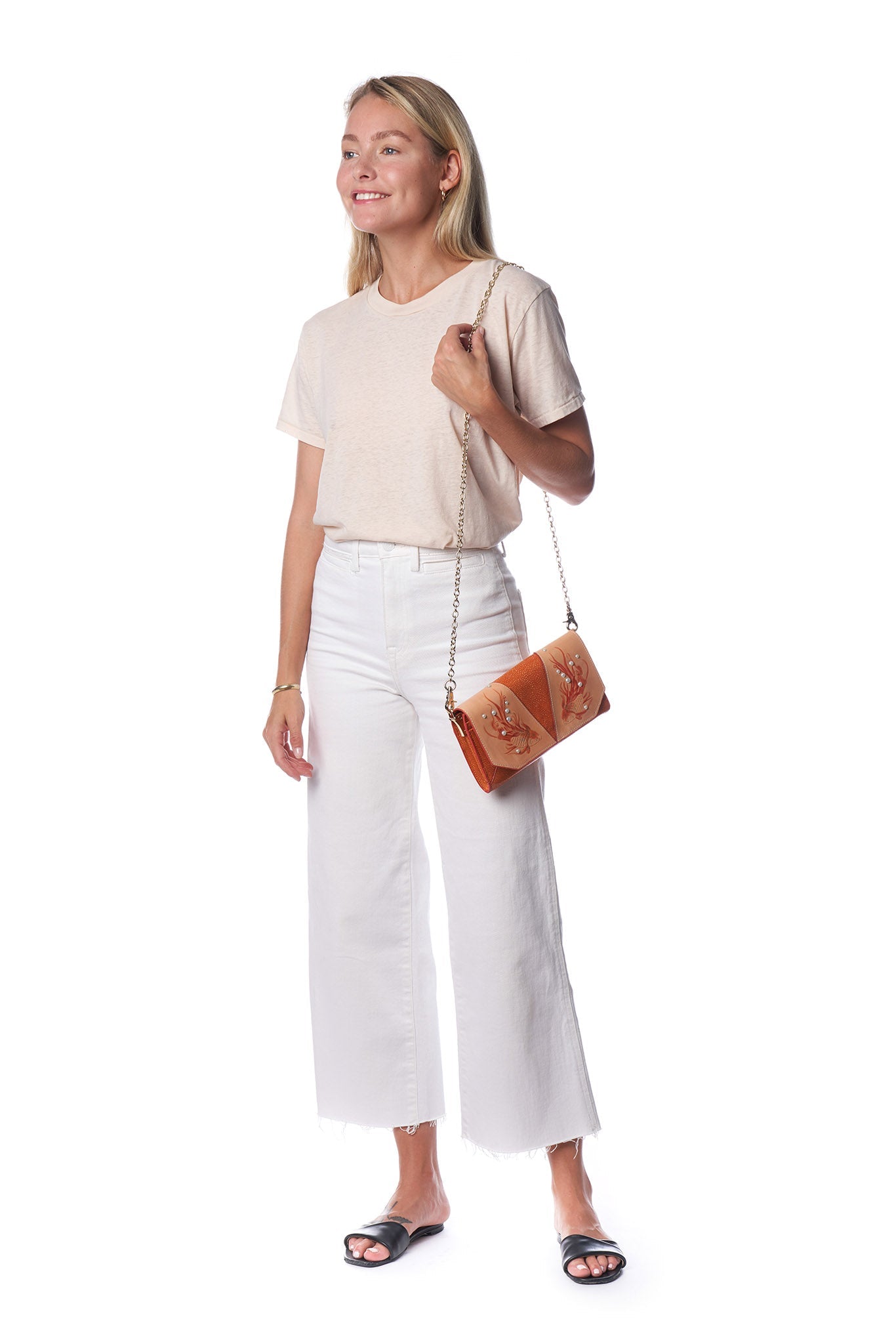 Unique Purses Koi Orange Crossbody Clutch (SOLD OUT) - Bellorita