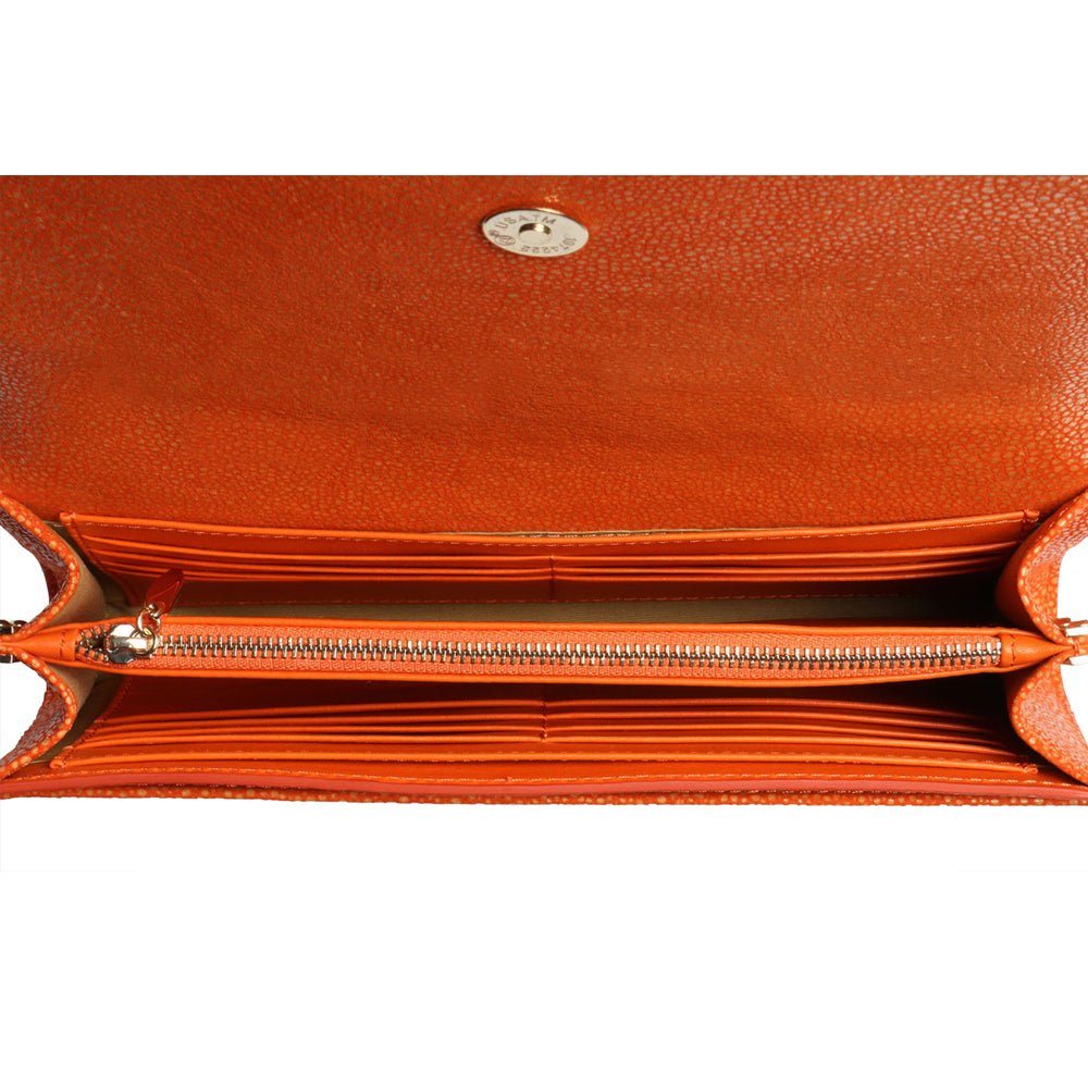 Unique Purses Koi Orange Crossbody Clutch (SOLD OUT) - Bellorita