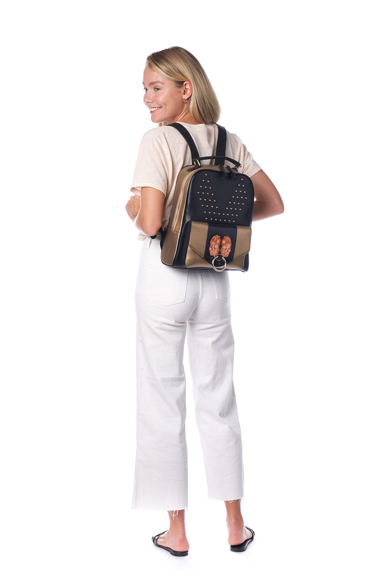 Unique Purses PX (PiXiu) Green Backpack - Bellorita