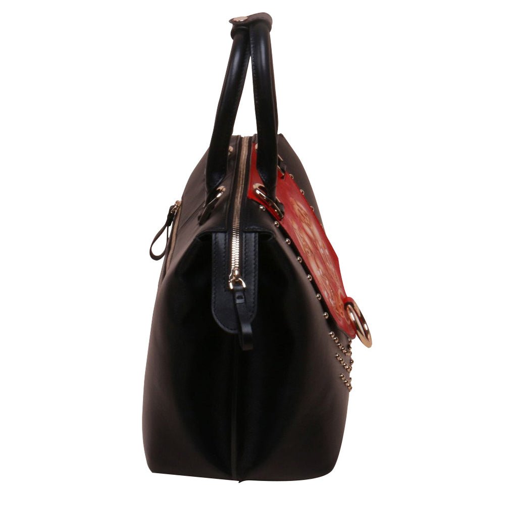 Unique Purses PX (PiXiu) Small Black Satchel - Bellorita