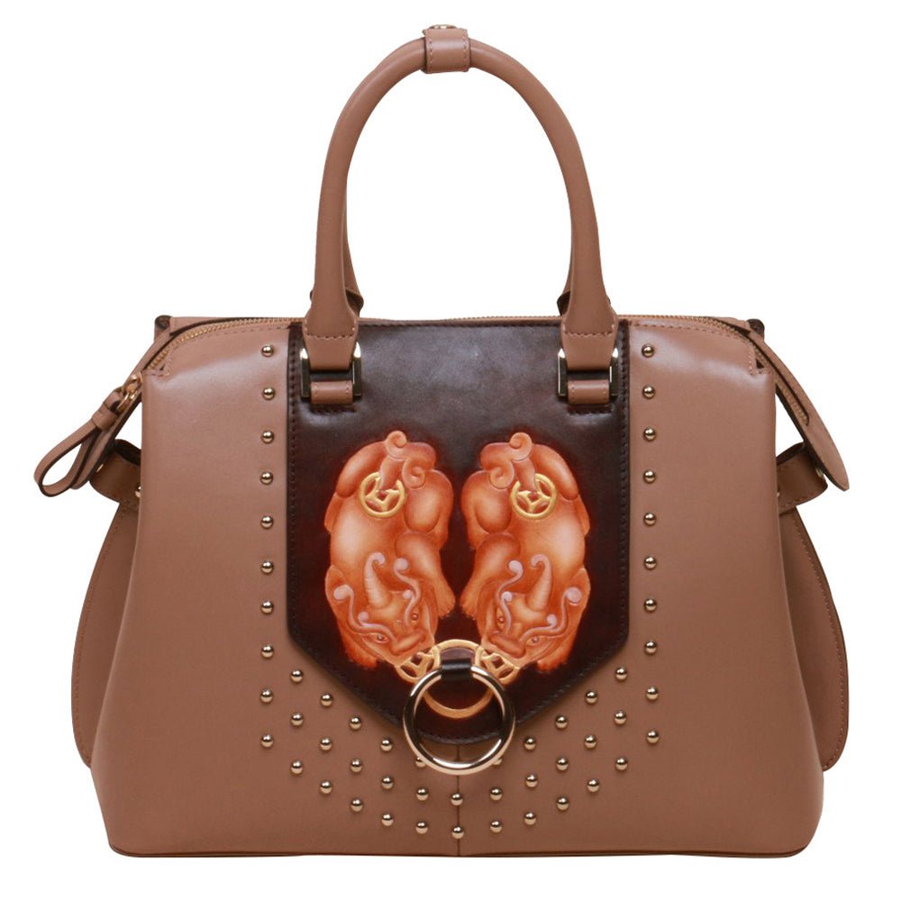 PX (PiXiu) Small Brown Satchel