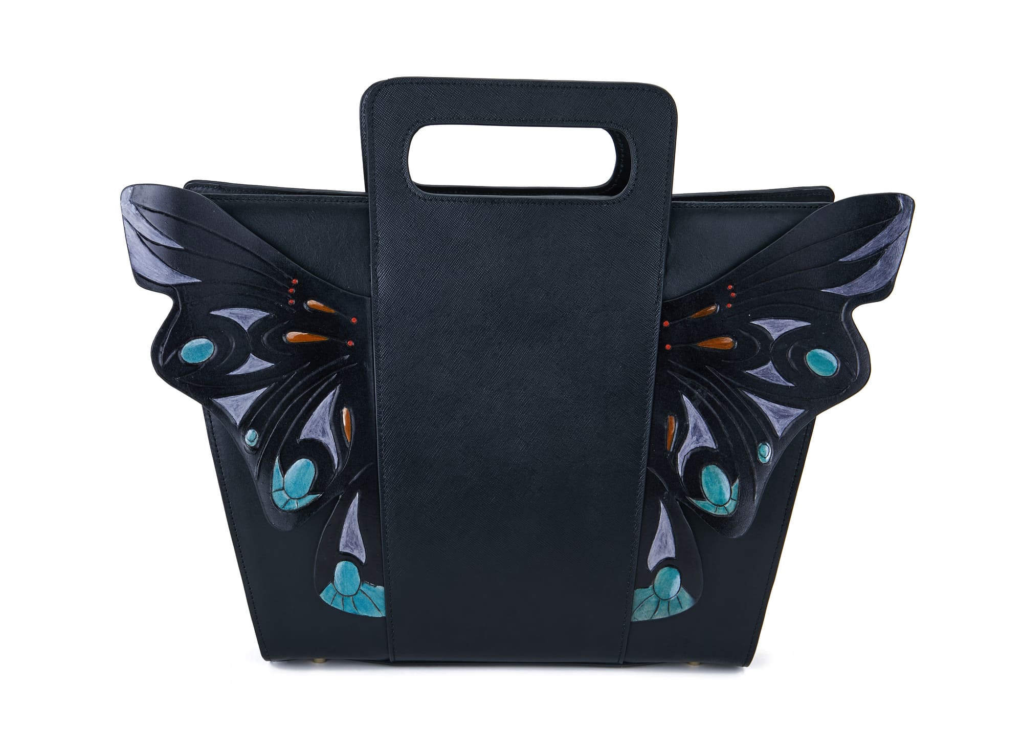 Wings Black Crossbody