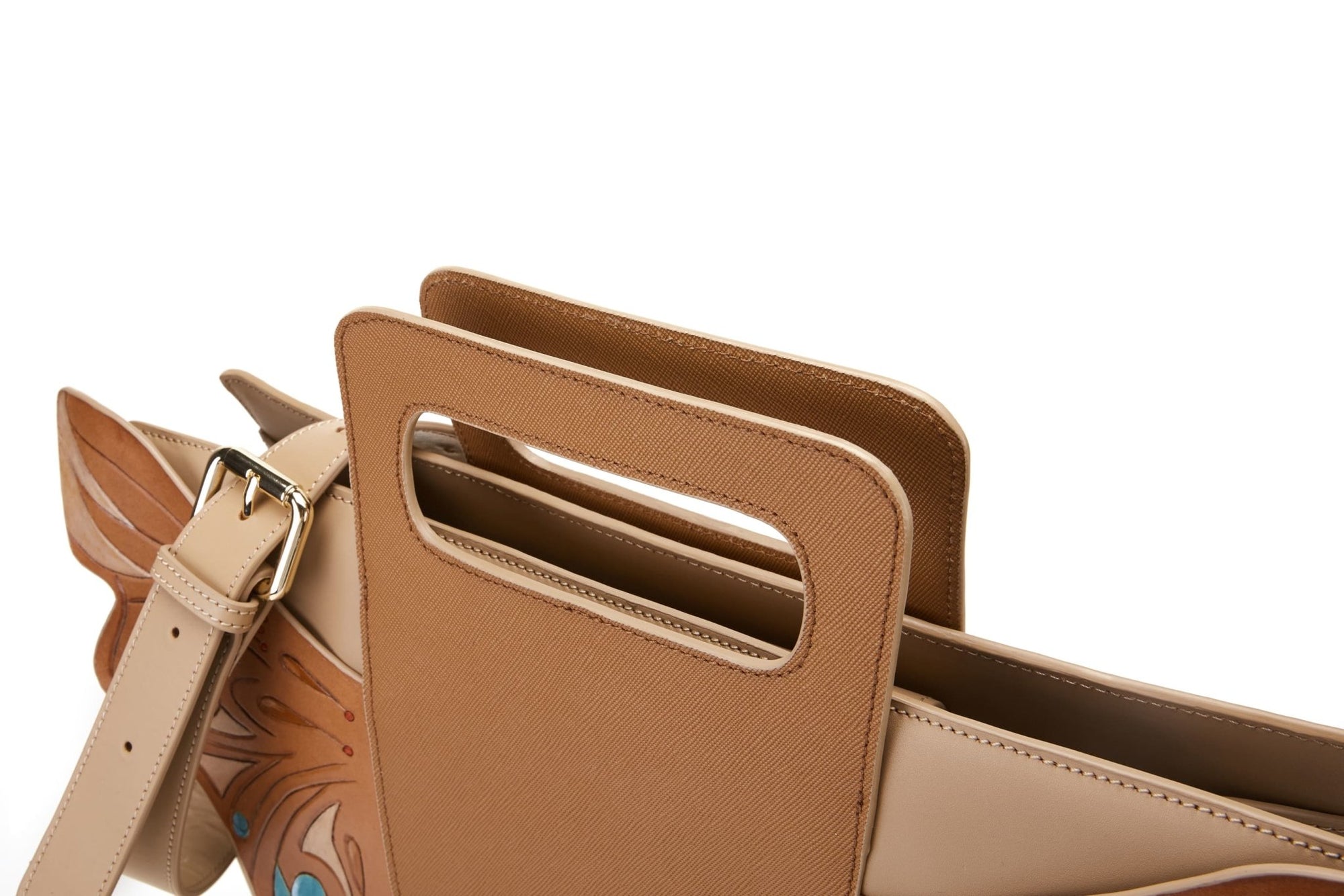 Unique Purses Wings Brown Crossbody - Bellorita