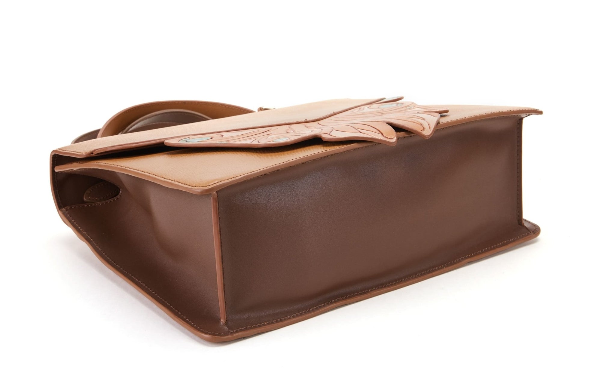 Unique Purses Wings Brown Shoulder Bag - Bellorita