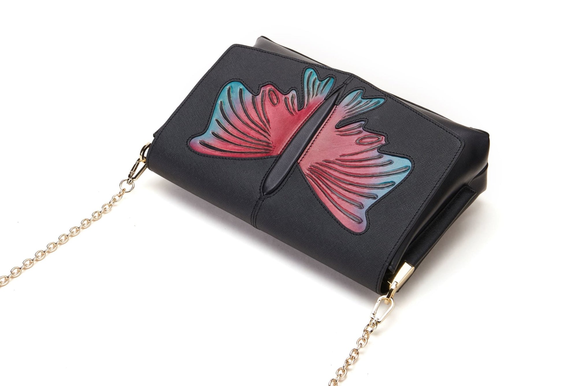 Unique Purses Butterfly Black Crossbody - Bellorita