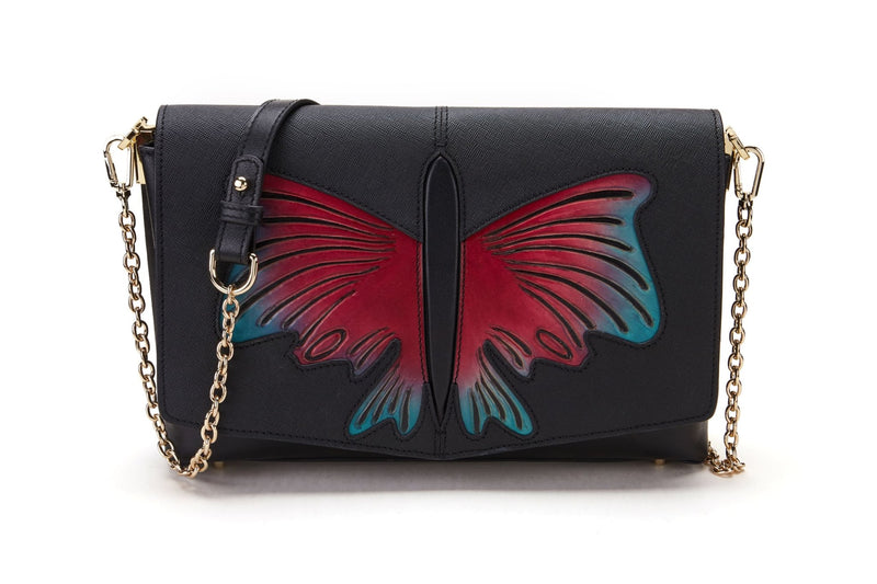 Butterfly Black Crossbody Black Butterfly Bag Bellorita