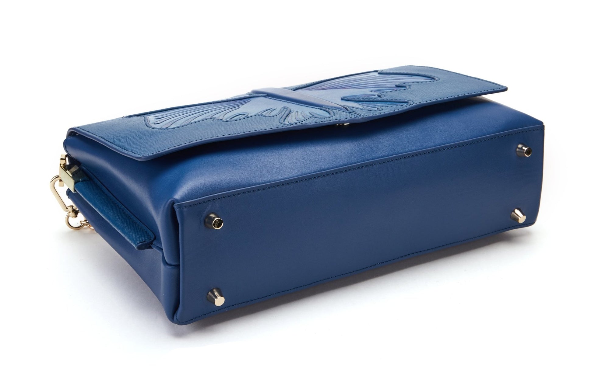 Unique Purses Butterfly Blue Crossbody - Bellorita