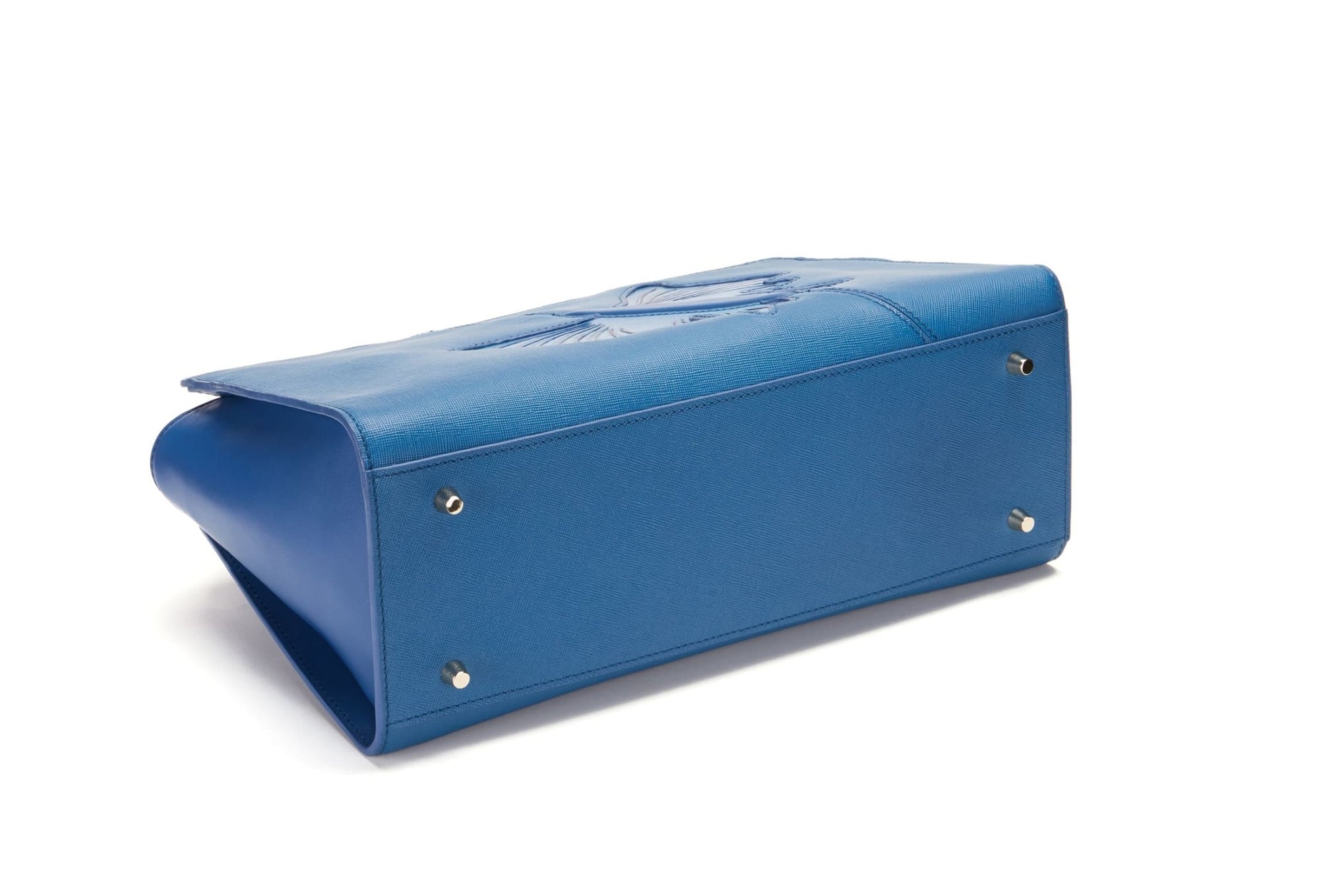 Unique Purses Butterfly Blue Satchel - Bellorita