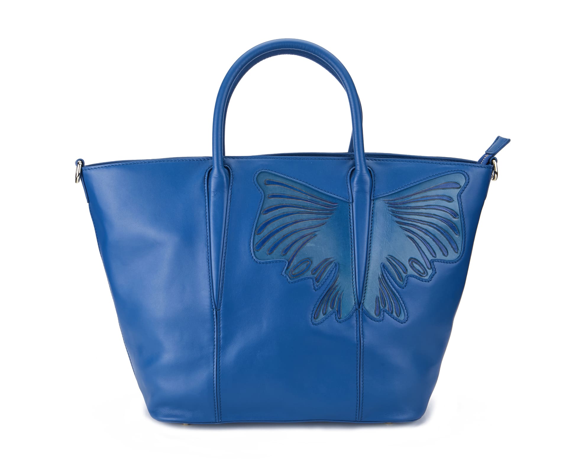 Unique Purses Butterfly Blue Top Handle - Bellorita