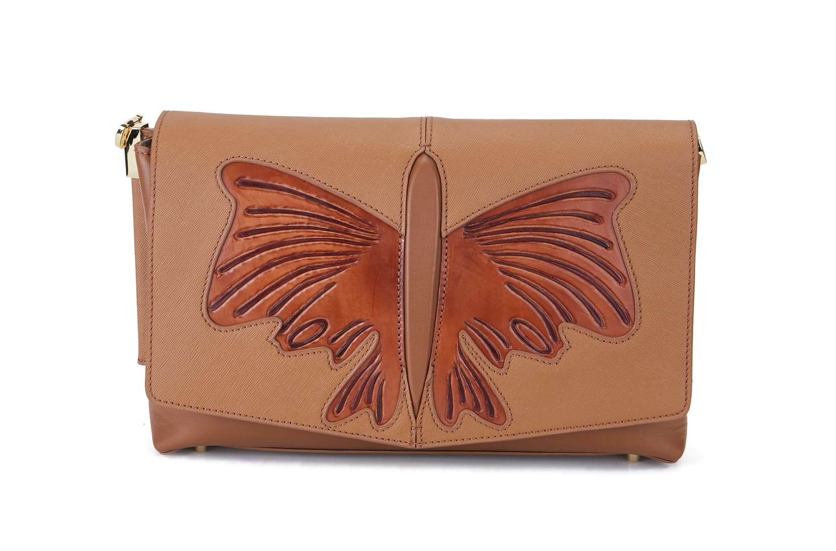 Butterfly Brown Crossbody