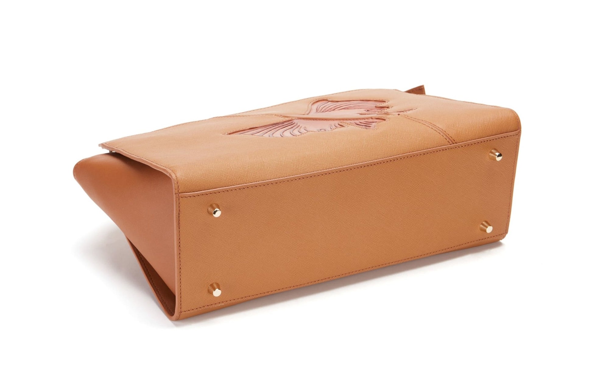 Unique Purses Butterfly Brown Satchel - Bellorita