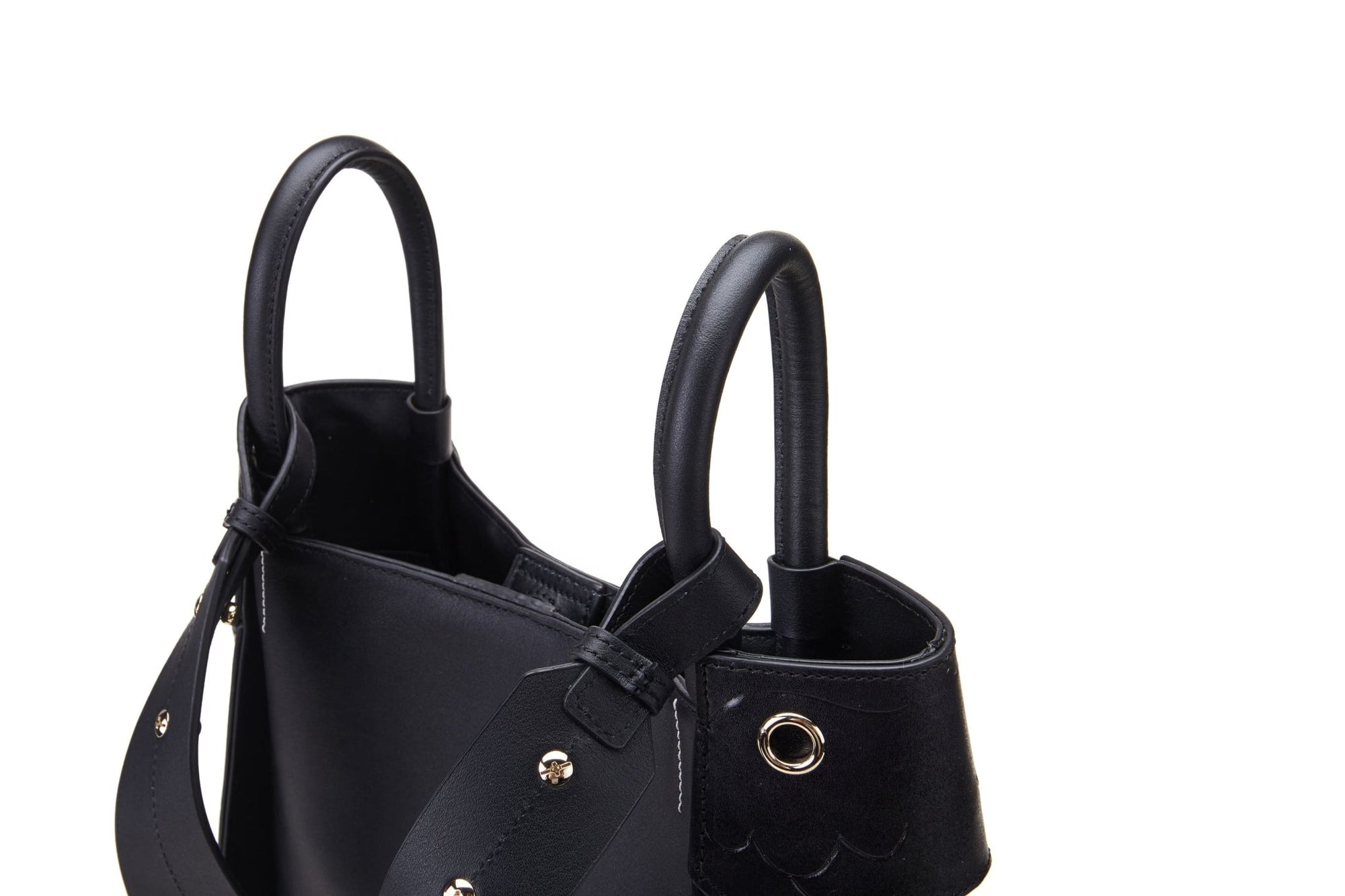 Unique Purses Carp Black Shoulder Bag - Bellorita