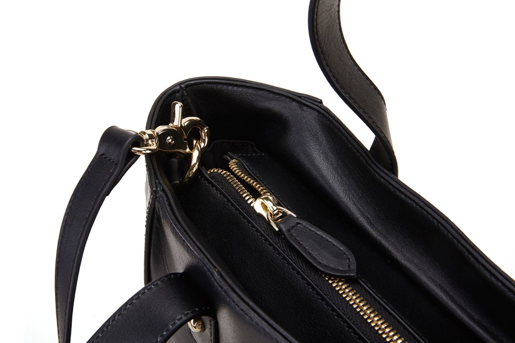 Unique Purses Carp Black Top Handle - Bellorita