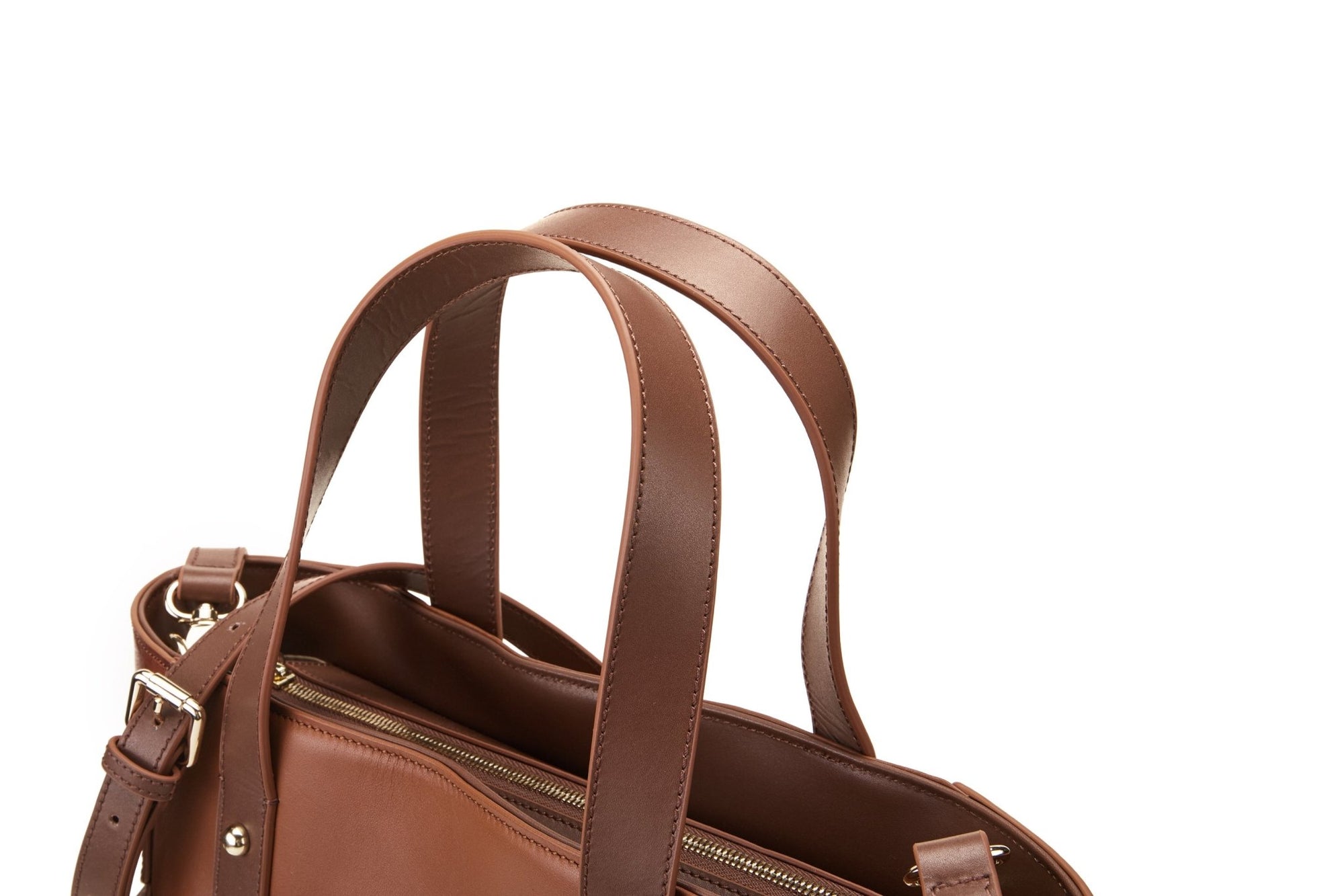 Unique Purses Carp Brown Top Handle - Bellorita