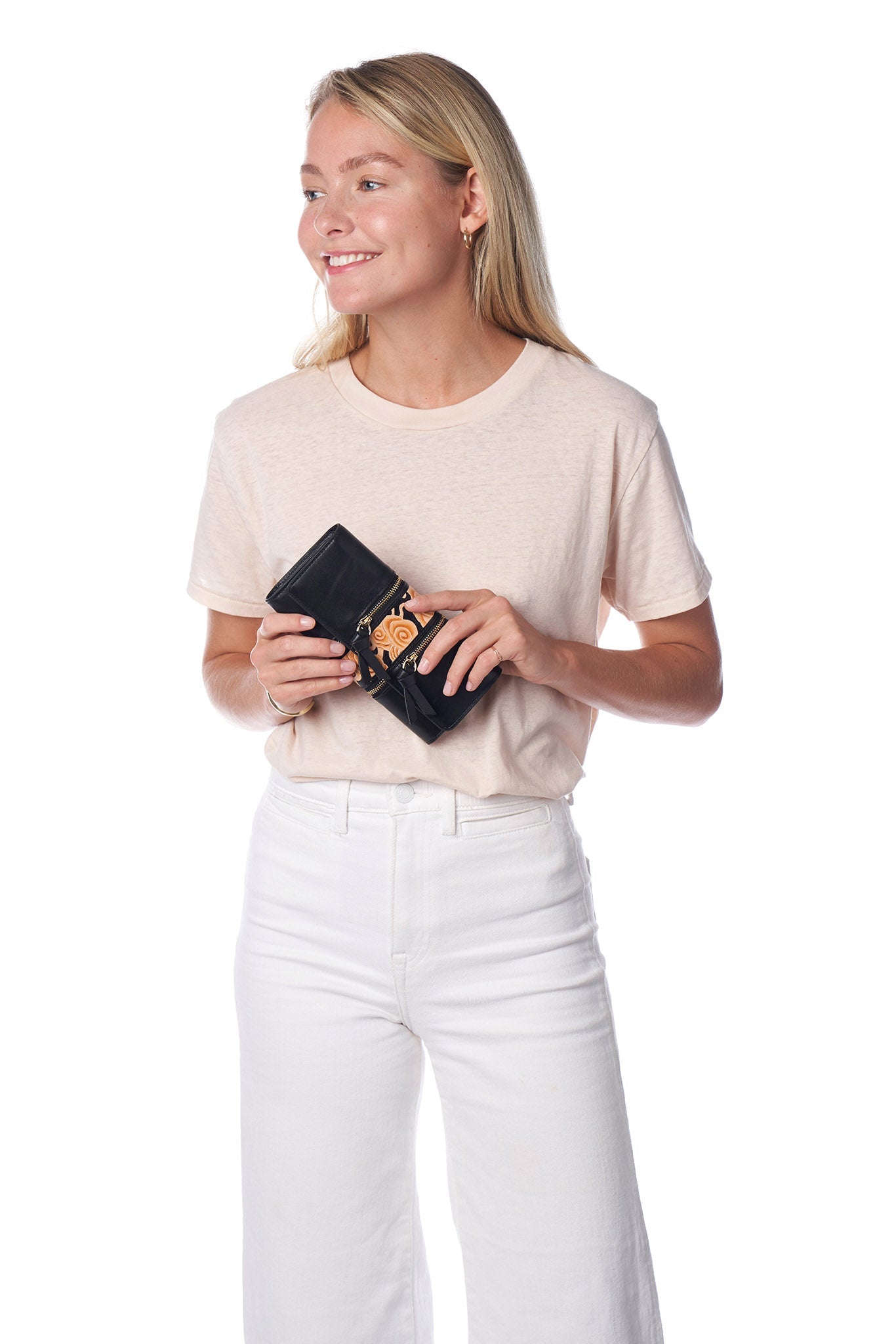 Unique Purses Cloud Black Continental Wallet - Bellorita