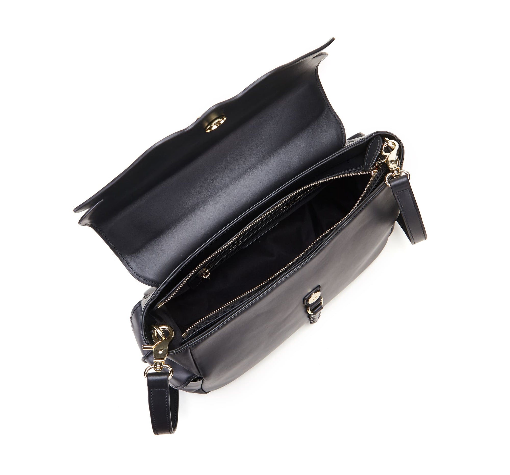 Unique Purses Dragonfly Black Satchel - Bellorita