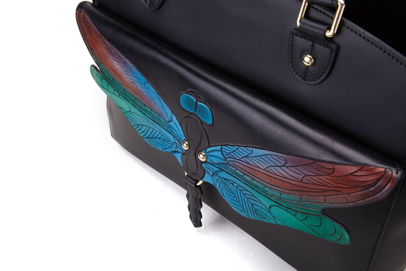 Green Velvet, Dragonfly Purse by Peace of Mind - hillyhorton.co.uk