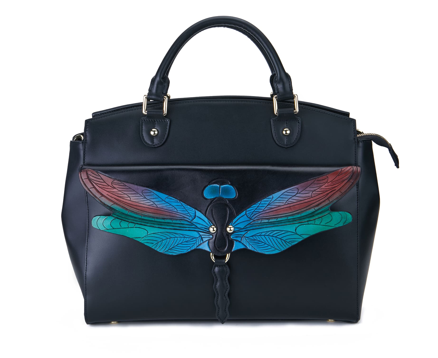 Miu Miu Pink Leather And Python Dragonfly Shoulder Bag Miu Miu | TLC