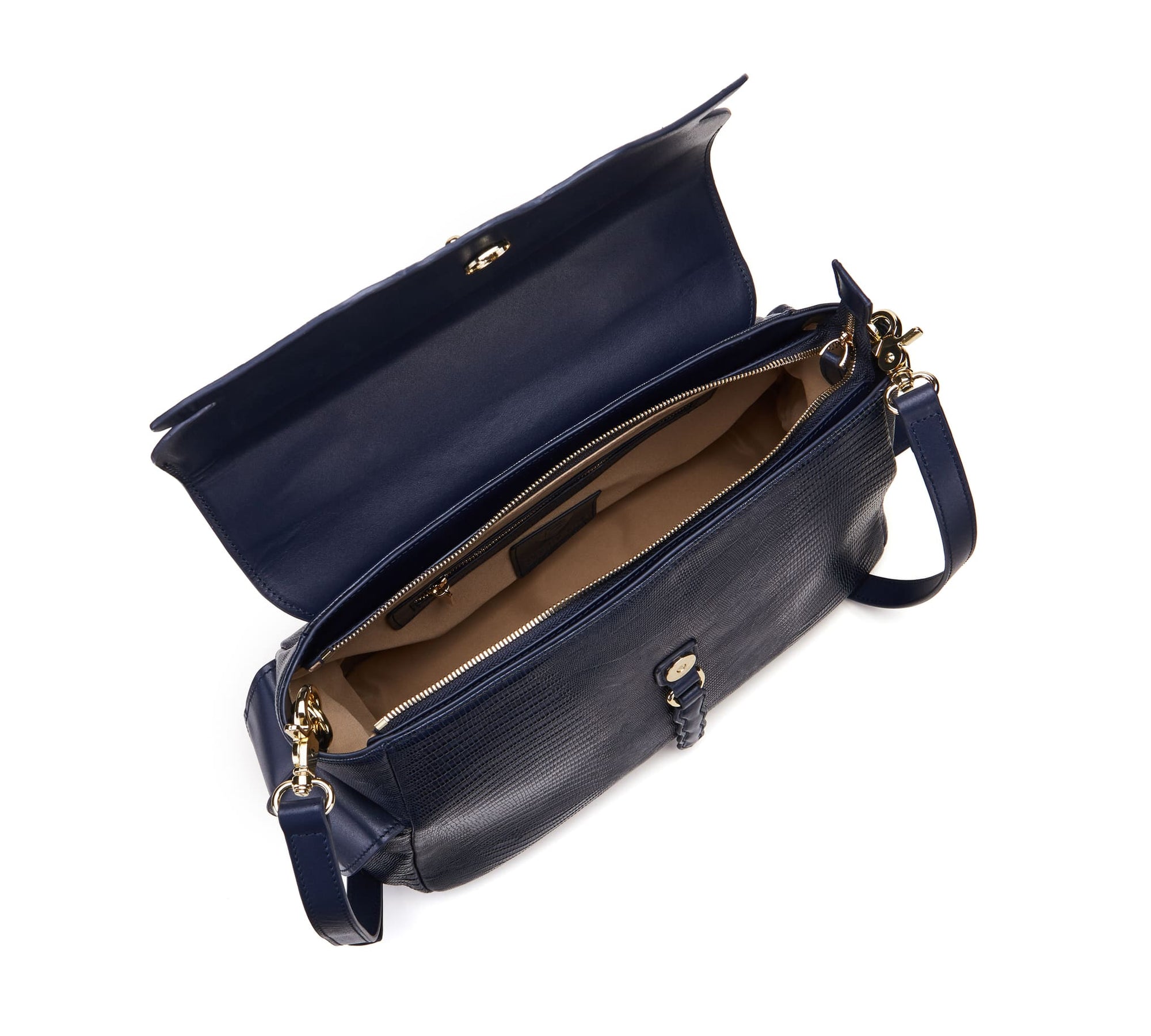 Unique Purses Dragonfly Blue Satchel - Bellorita