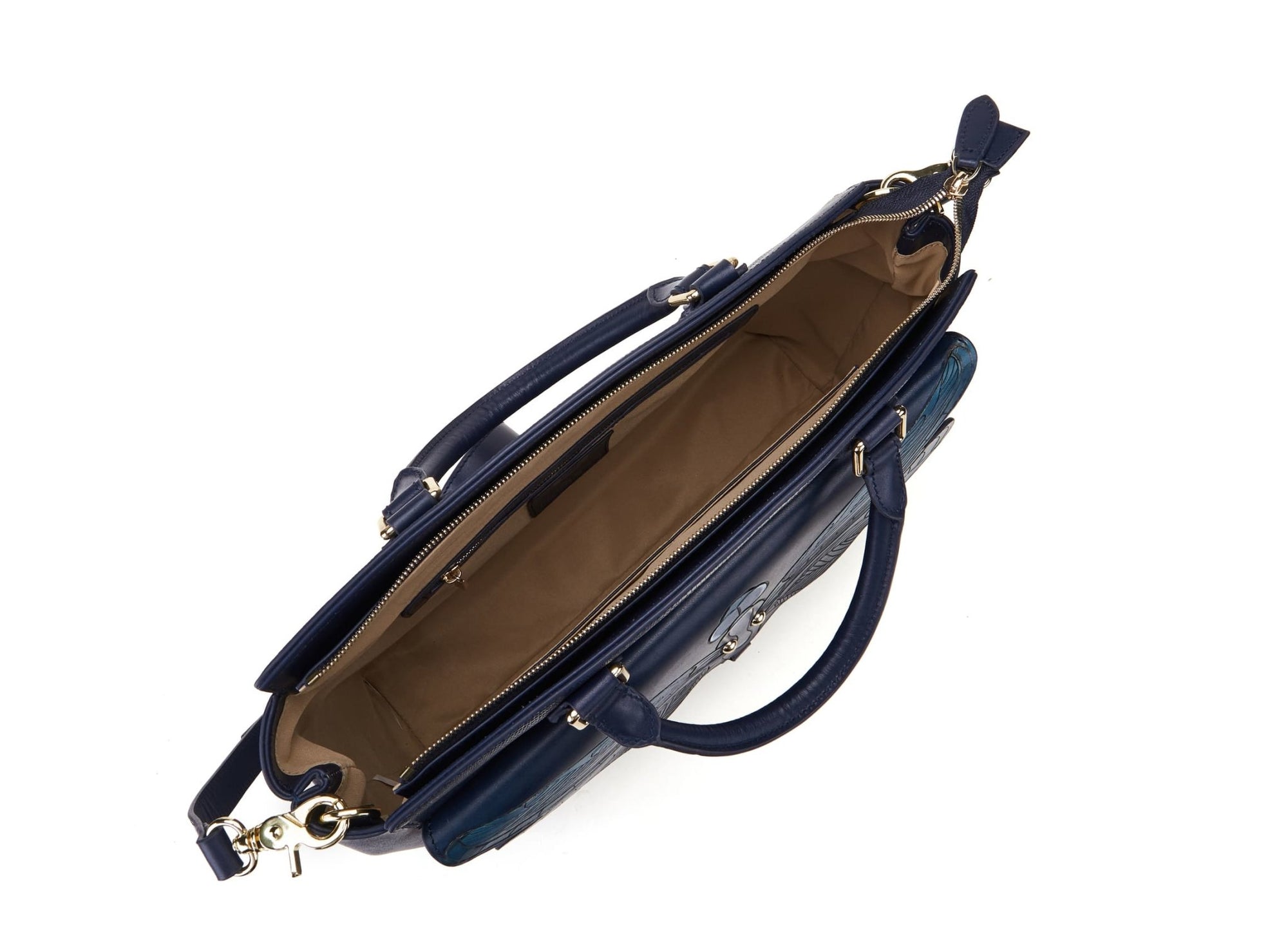 Unique Purses Dragonfly Blue Shoulder Bag - Bellorita