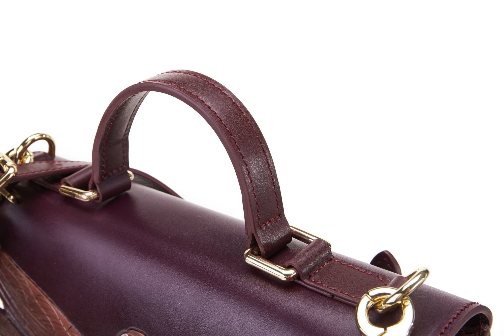 Unique Purses Dragonfly Brown Top Handle - Bellorita