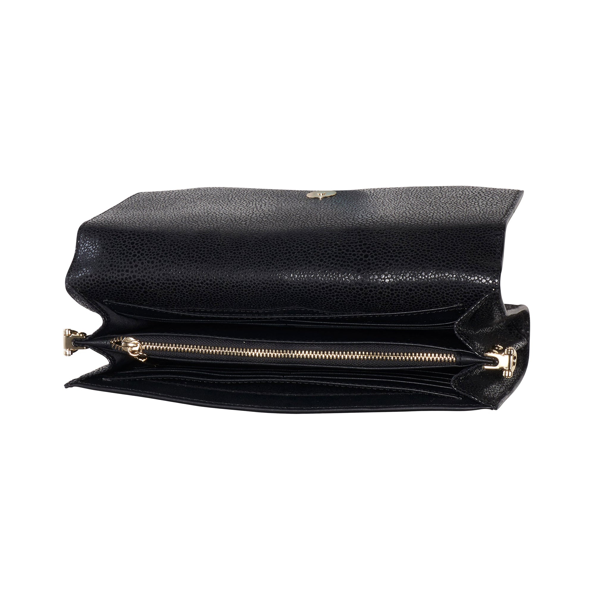 Unique Purses Koi Black Crossbody Clutch - Bellorita
