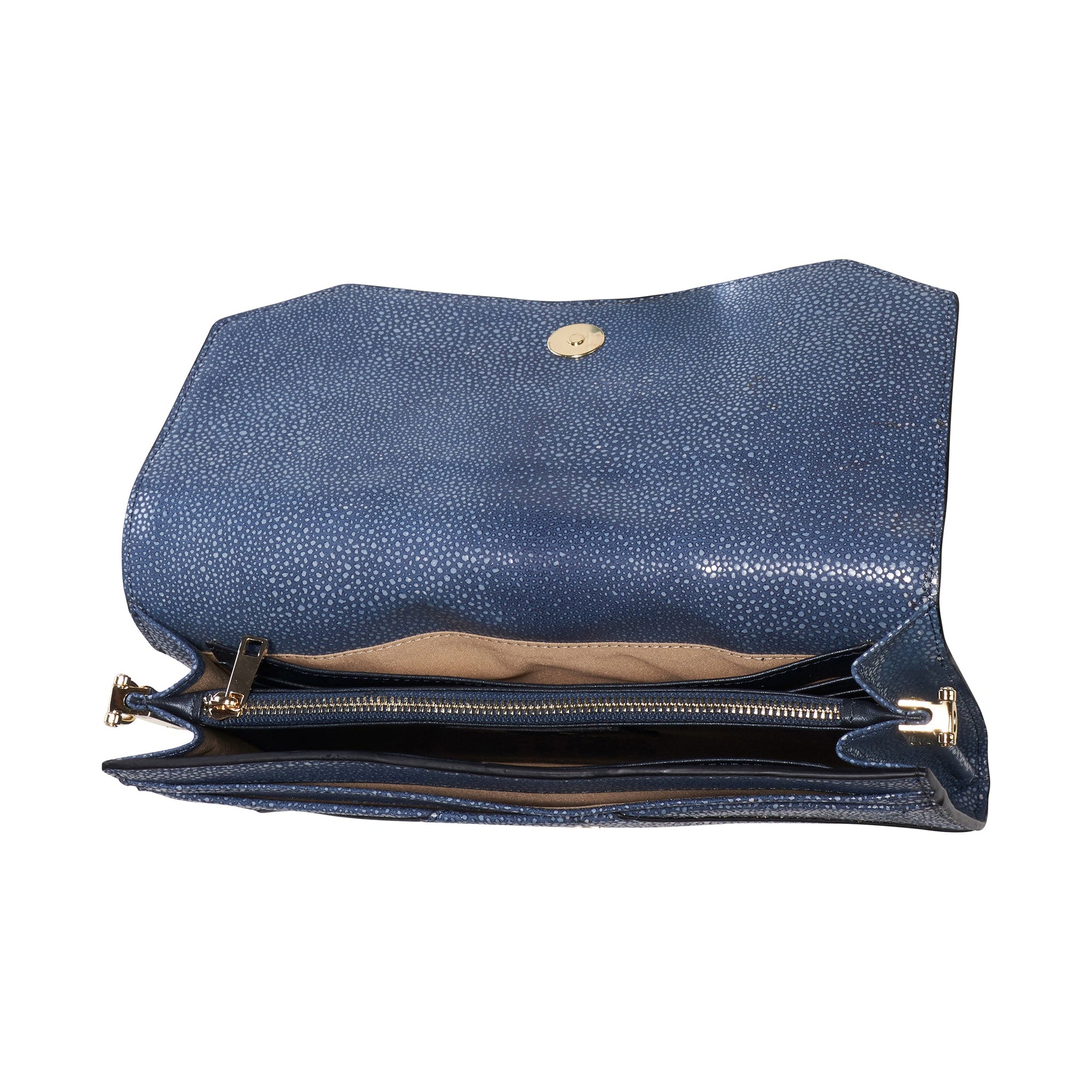 Unique Purses Koi Blue Crossbody Clutch - Bellorita