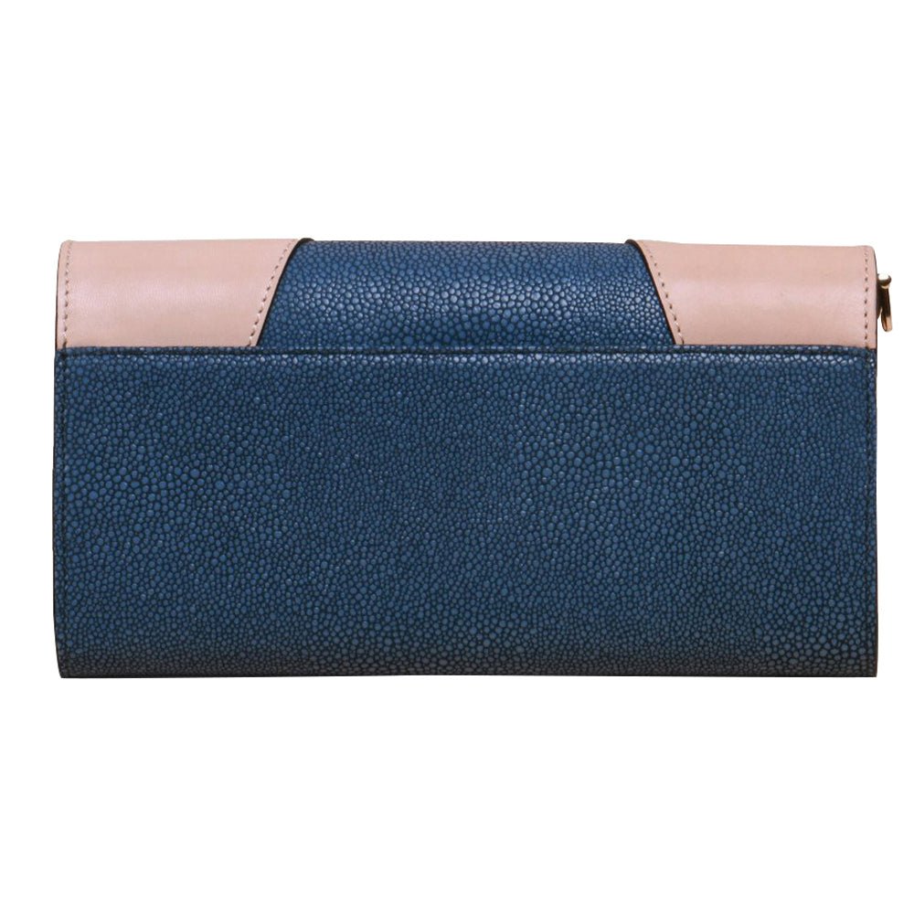 Unique Purses Koi Blue Crossbody Clutch - Bellorita