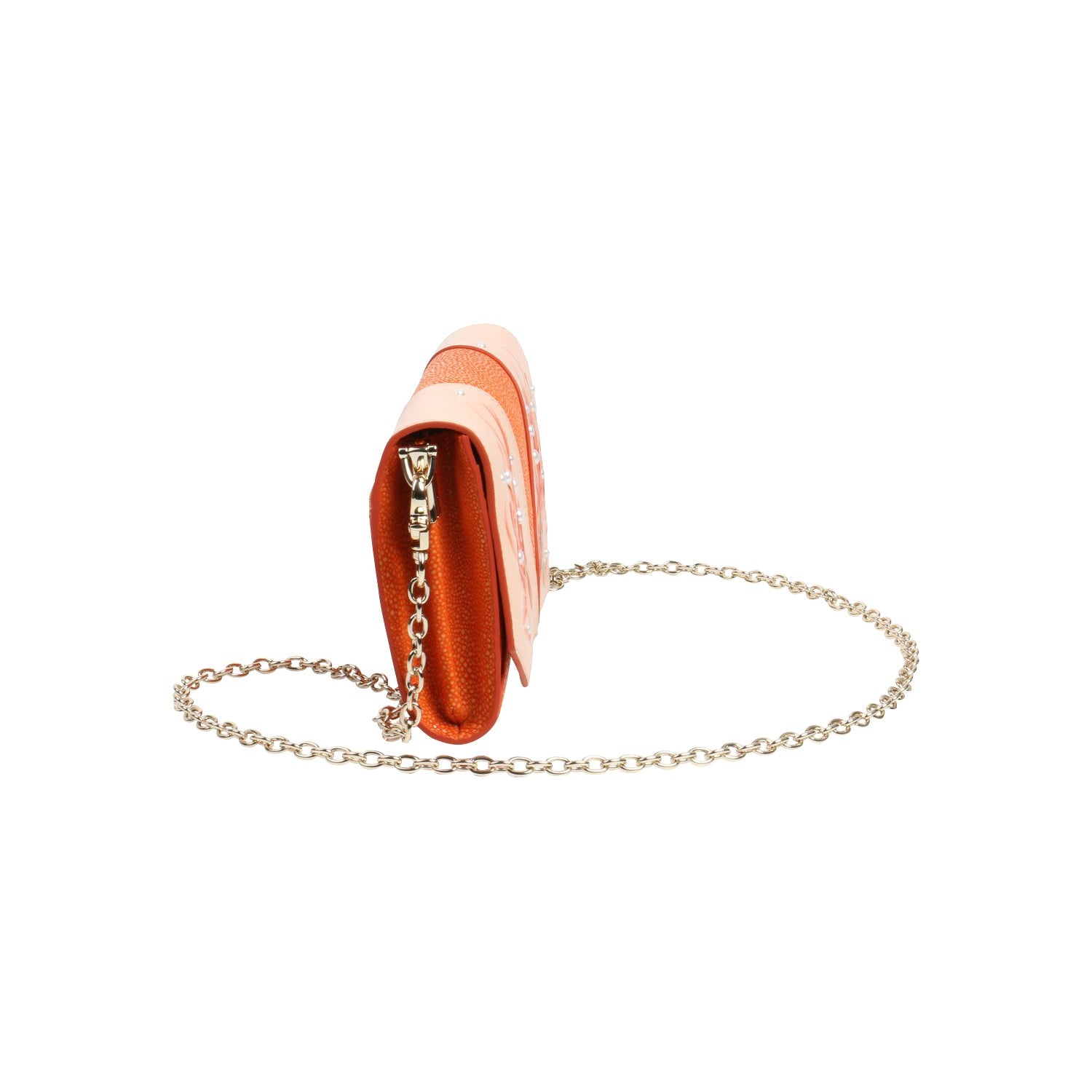 Unique Purses Koi Orange Crossbody Clutch (SOLD OUT) - Bellorita