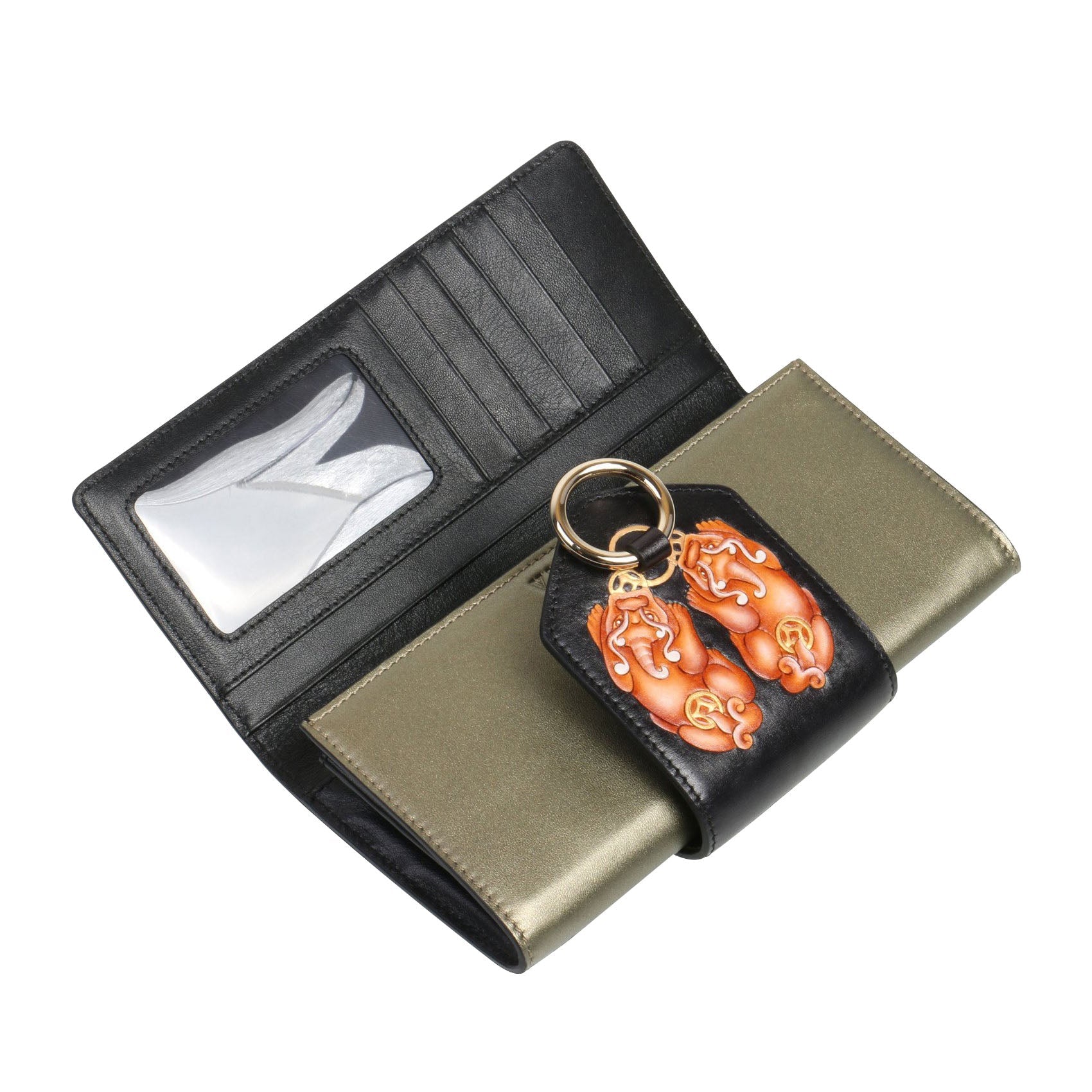 Unique Purses PX (PiXiu) Green Continental Wallet - Bellorita