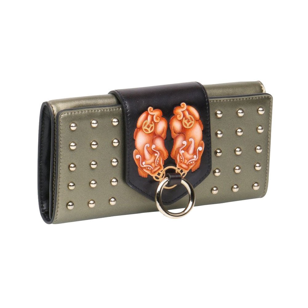 Unique Purses PX (PiXiu) Green Continental Wallet - Bellorita