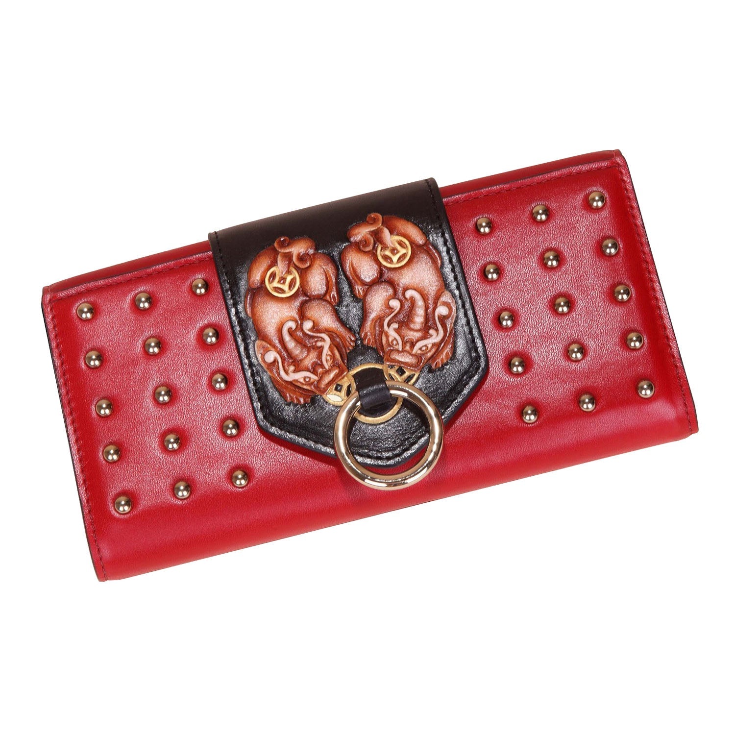 Unique Purses PX (PiXiu) Red Continental Wallet - Bellorita