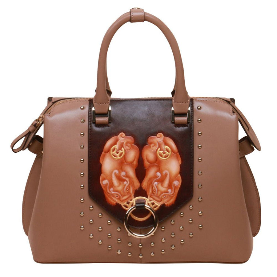 PX (PiXiu) Small Brown Satchel