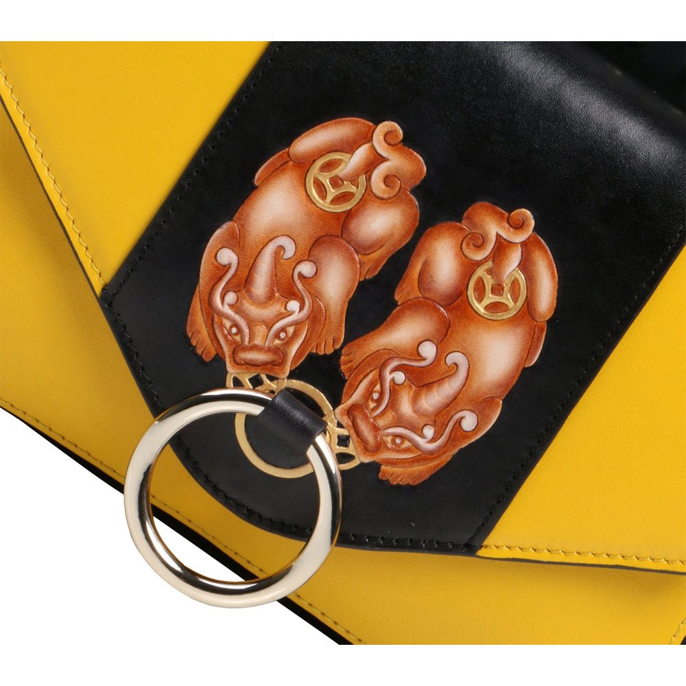 Unique Purses PX (PiXiu) Yellow Backpack - Bellorita