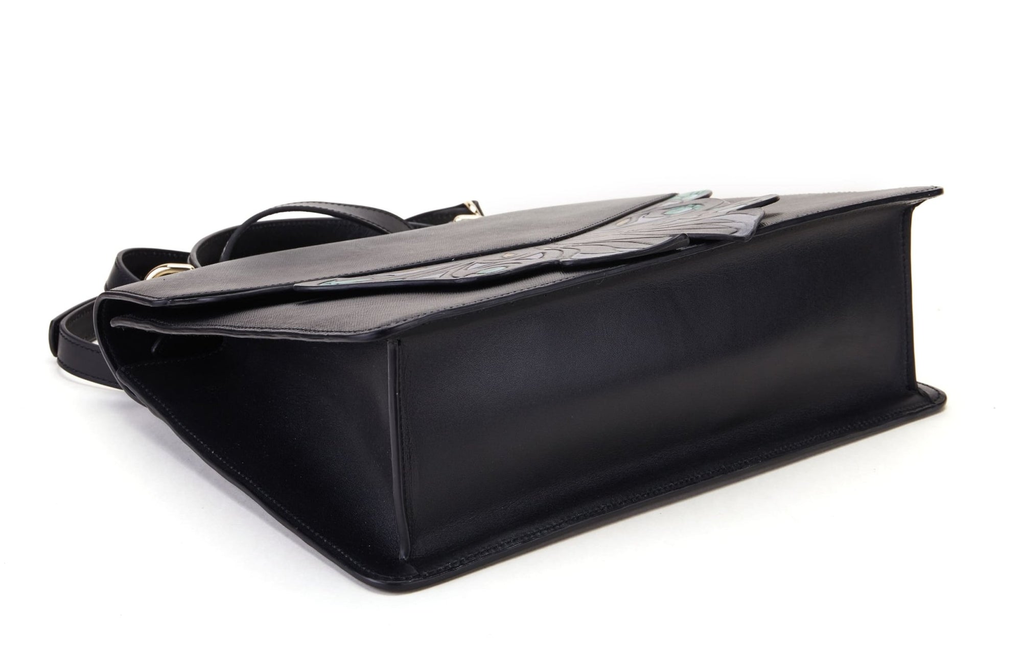 Unique Purses Wings Black Shoulder Bag - Bellorita