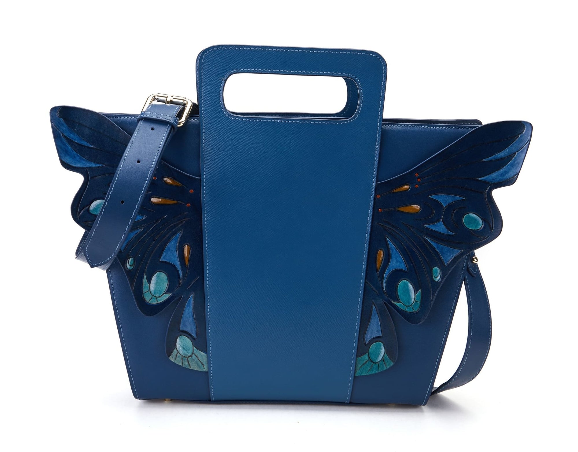 Unique Purses Wings Blue Crossbody - Bellorita