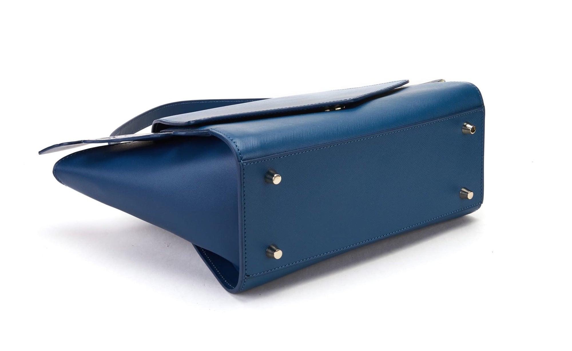 Unique Purses Wings Blue Satchel - Bellorita