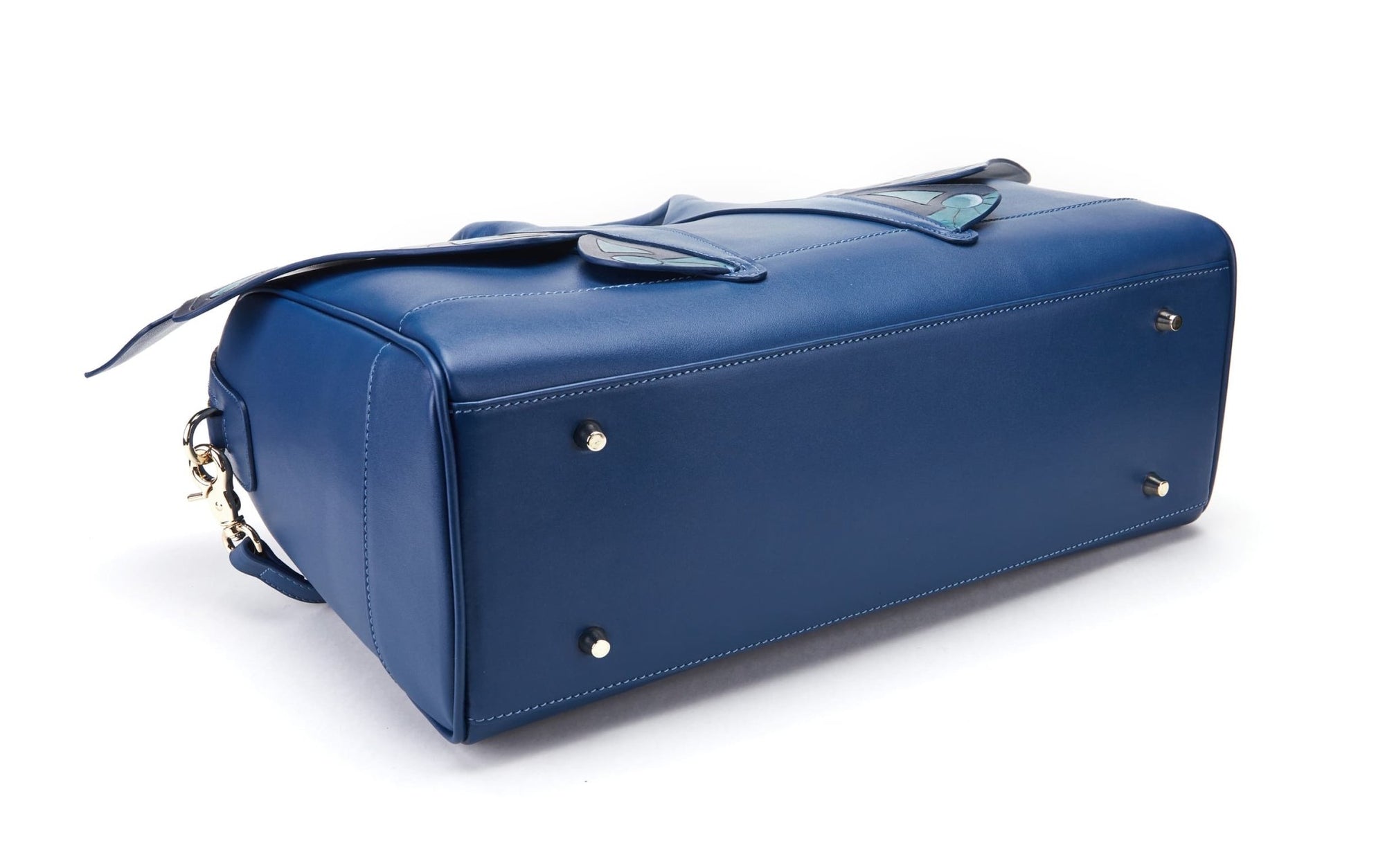 Unique Purses Wings Blue Top Handle - Bellorita