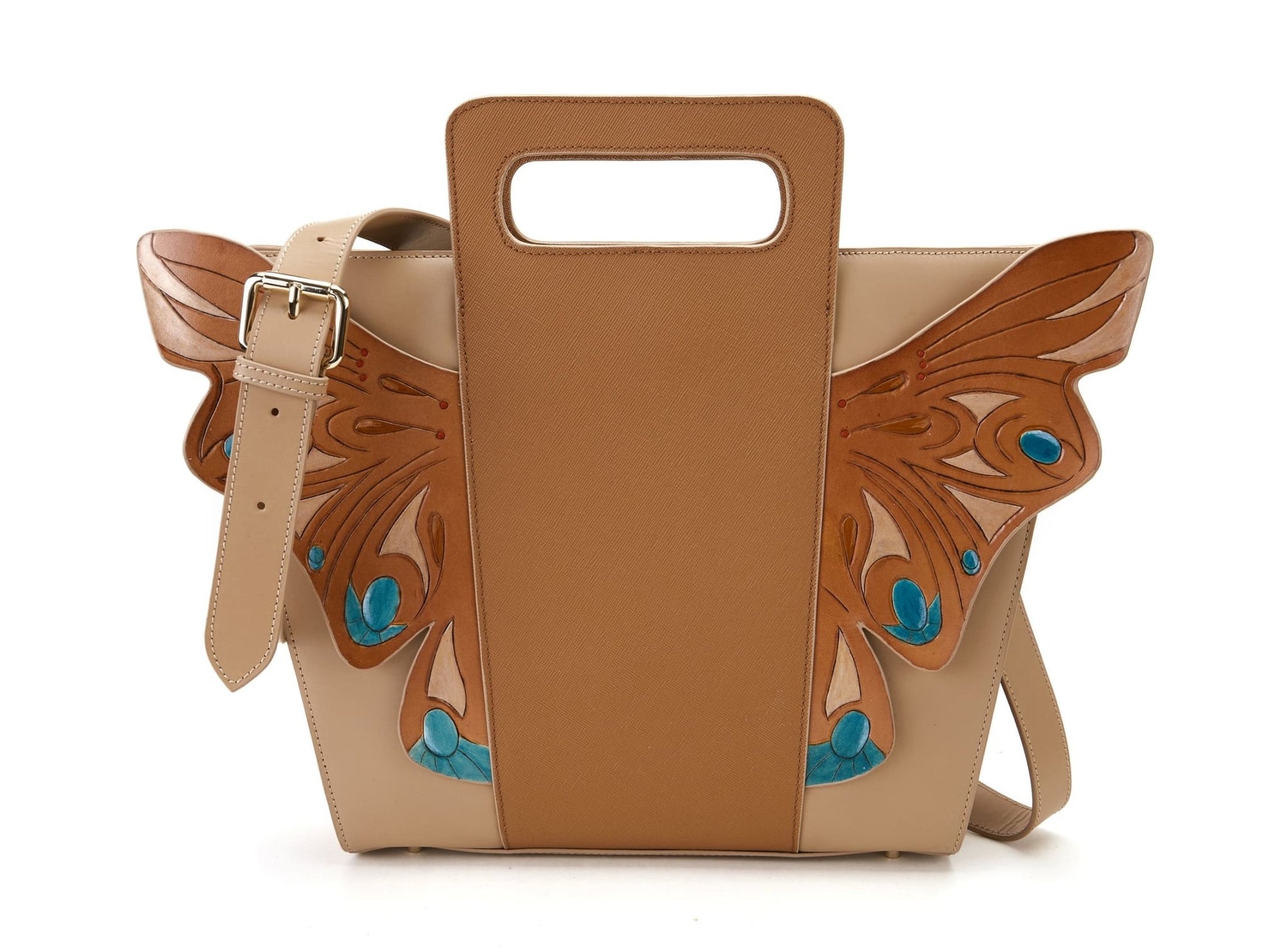 Unique Purses Wings Brown Crossbody - Bellorita